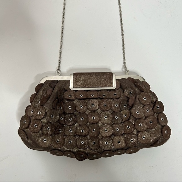 Annabel Ingall Brown Shimmer Hand Bag - Picture 6 of 14